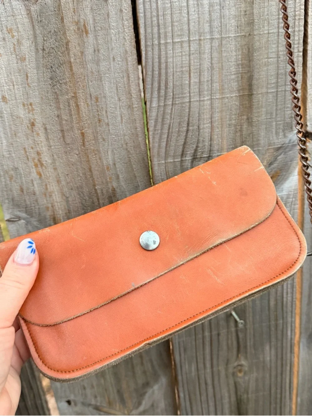 Vintage compact tan